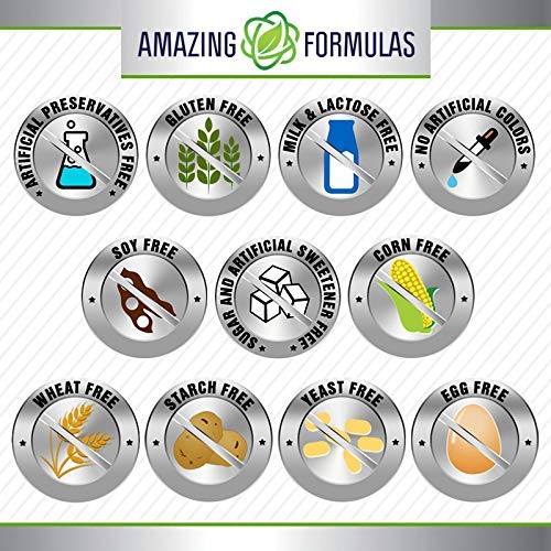 Amazing Nutrition sello GMP y certificado de pruebas de terceros, garantía de pureza