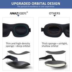 AMAZKER puente nasal invisible que bloquea la luz y aumenta oscuridad
