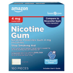 Amazon Basic Care frontal del envase mostrando cantidad y sabor, ayuda a planificar suministro