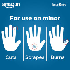 Amazon Basic Care vendaje en dedo resistente al agua durante uso activo