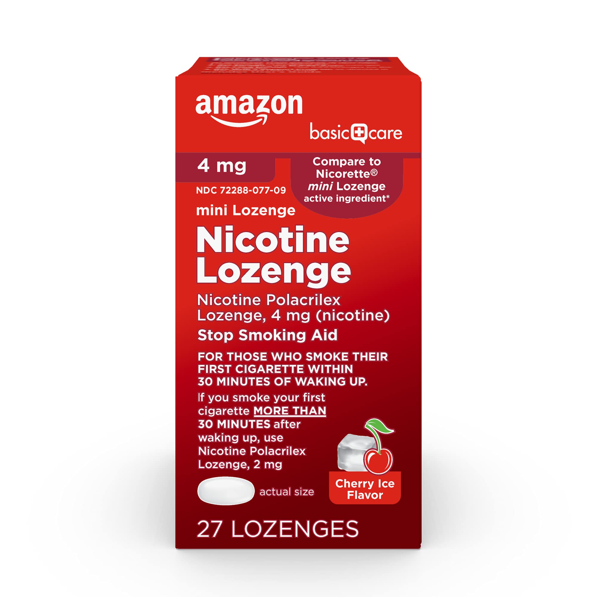Amazon Basic Care bote frontal mostrando etiqueta y beneficio portabilidad