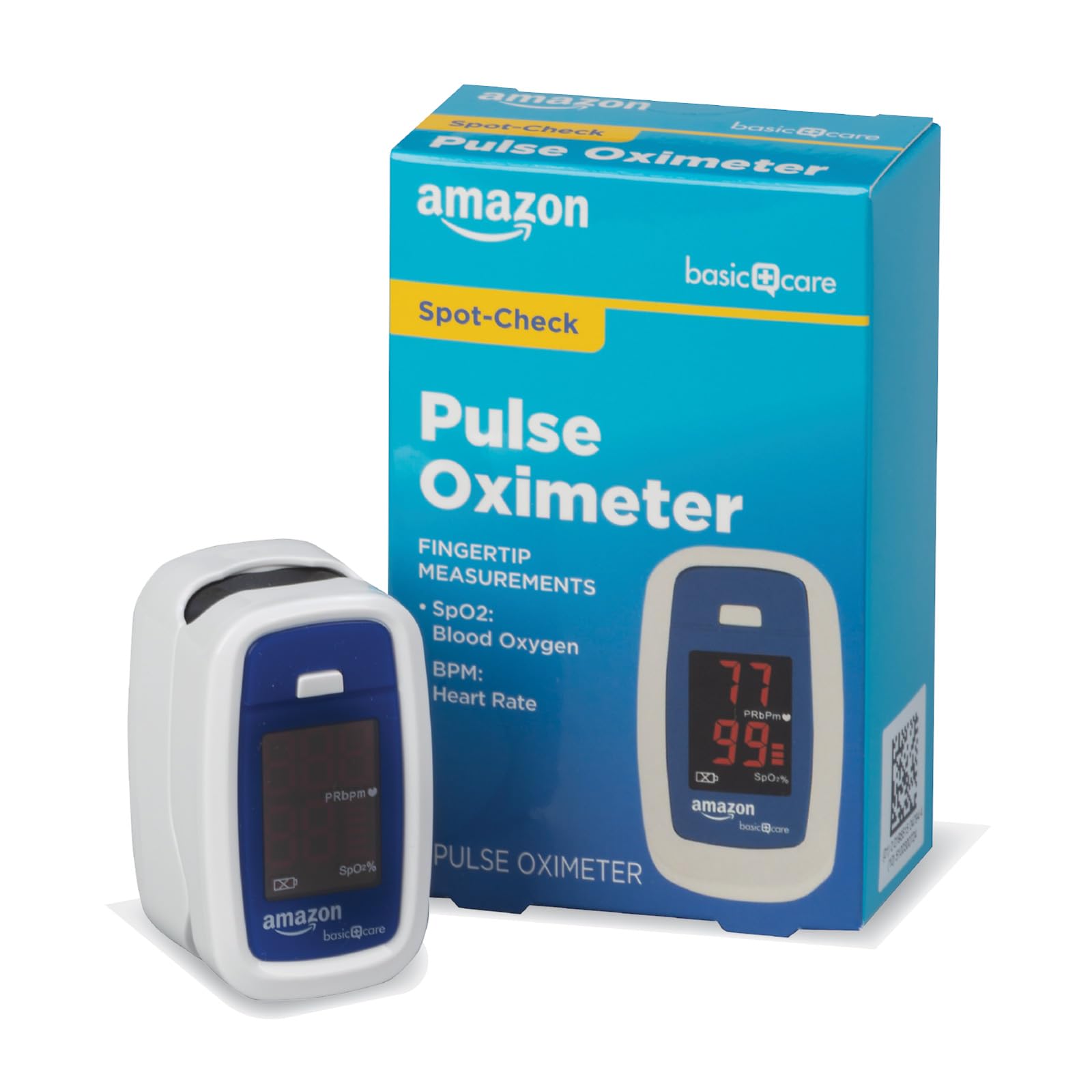 Amazon Basic Care frente del dispositivo mostrando diseño compacto y portabilidad