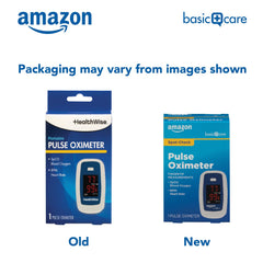 Amazon Basic Care pantalla iluminada con números rojos para lectura fácil