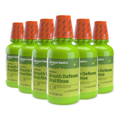 Amazon Basics botella frontal con etiqueta clara y beneficio frescor prolongado