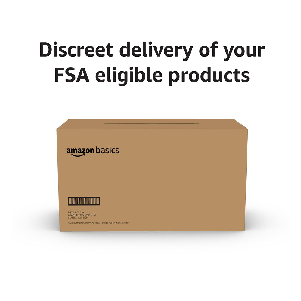 Amazon Basics etiqueta mostrando elegibilidad FSA para reembolsos