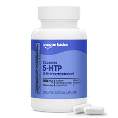 Amazon Basics frasco delante mostrando etiqueta clara y beneficio de apoyo nutricional