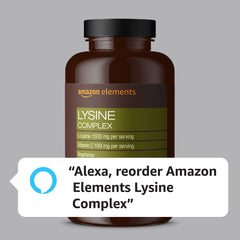 Amazon Basics frasco sobre encimera ilustrando uso cotidiano y confianza