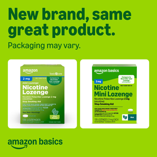 Amazon Basics pastillas en mano para uso discreto y control de antojos
