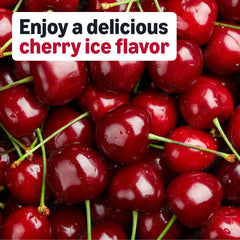 Pastillas Amazon Basics Cherry Ice cerca de cereza con aroma refrescante señalado
