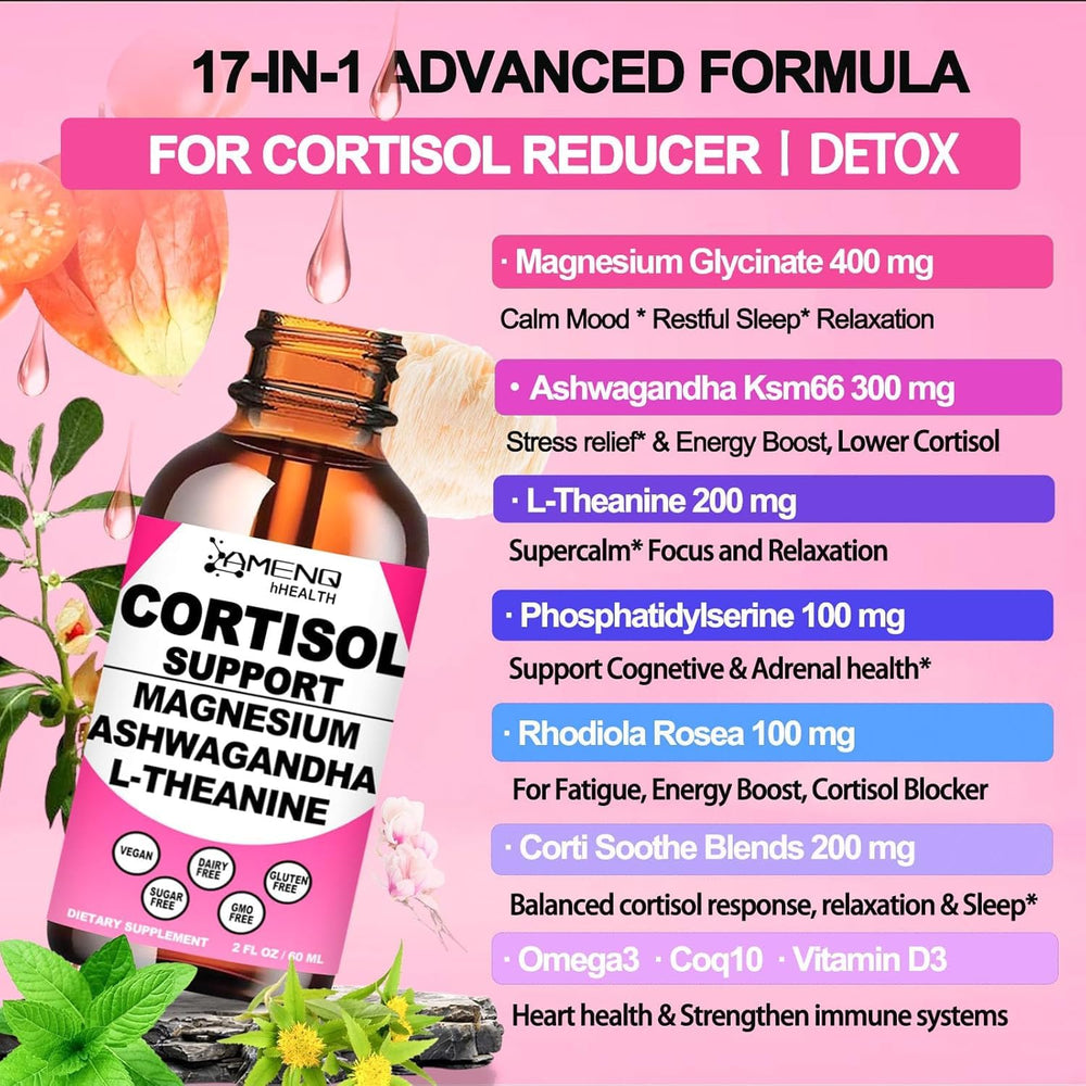 AMENQ hHEALTH detalle de la etiqueta que destaca ingredientes clave y calidad