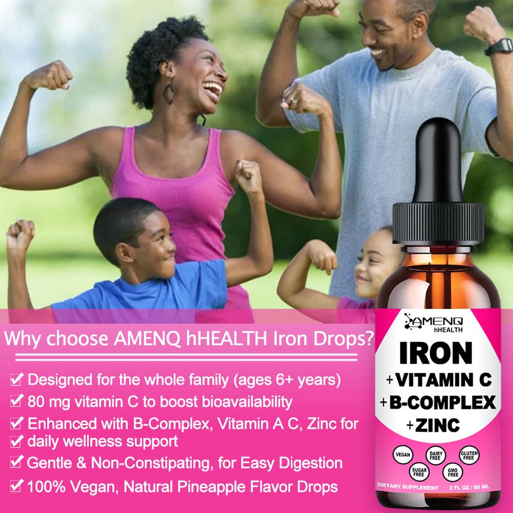 AMENQ hHEALTH etiqueta de ingredientes destacando ingredientes y calidad