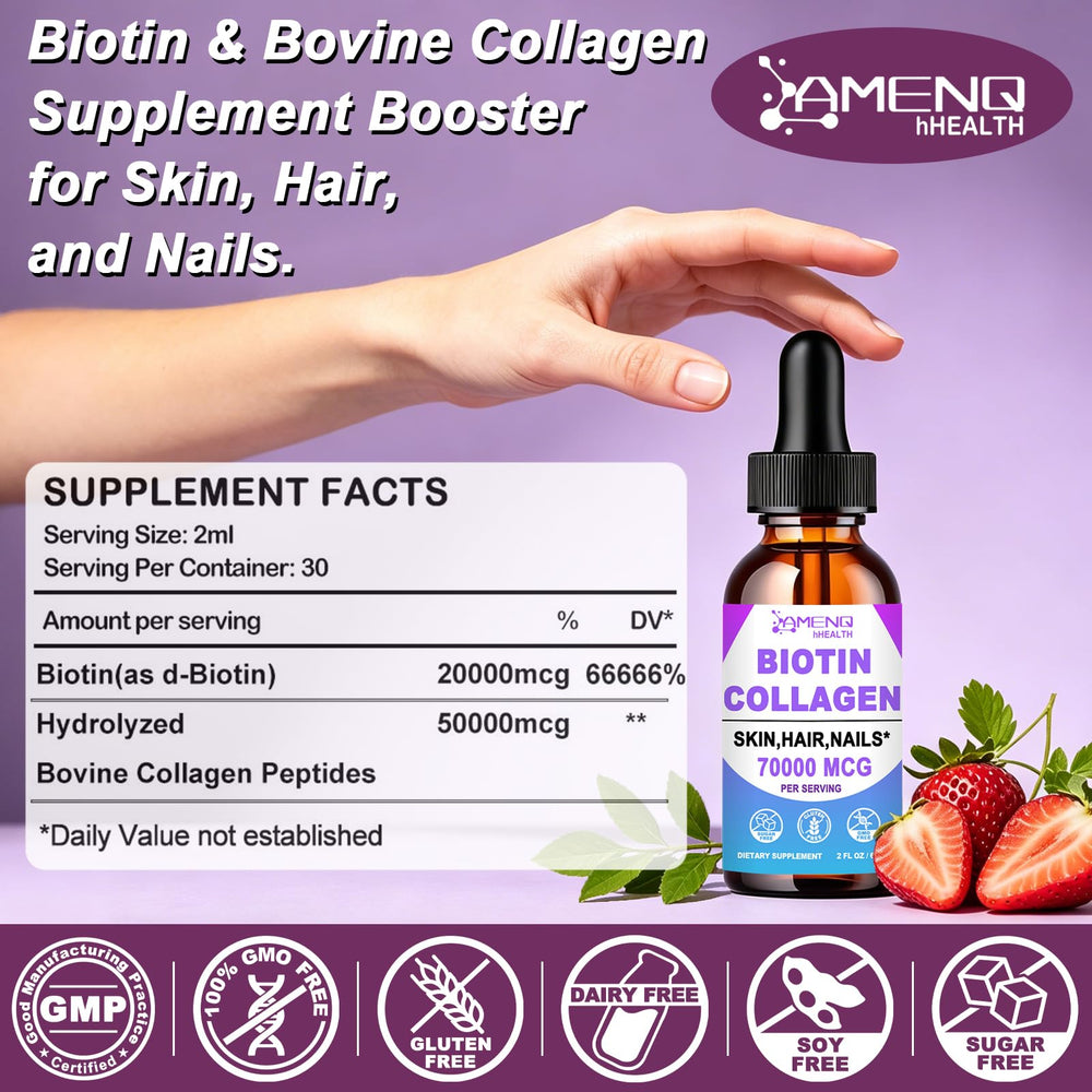 AMENQ hHEALTH gotero en primer plano para dosificar 2 ml con precisión