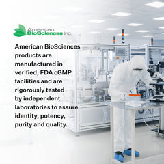 ImmPower en una mesa matutina American BioSciences apoya rutina diaria