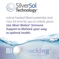 American Biotech Labs persona administrando la solución, uso familiar seguro