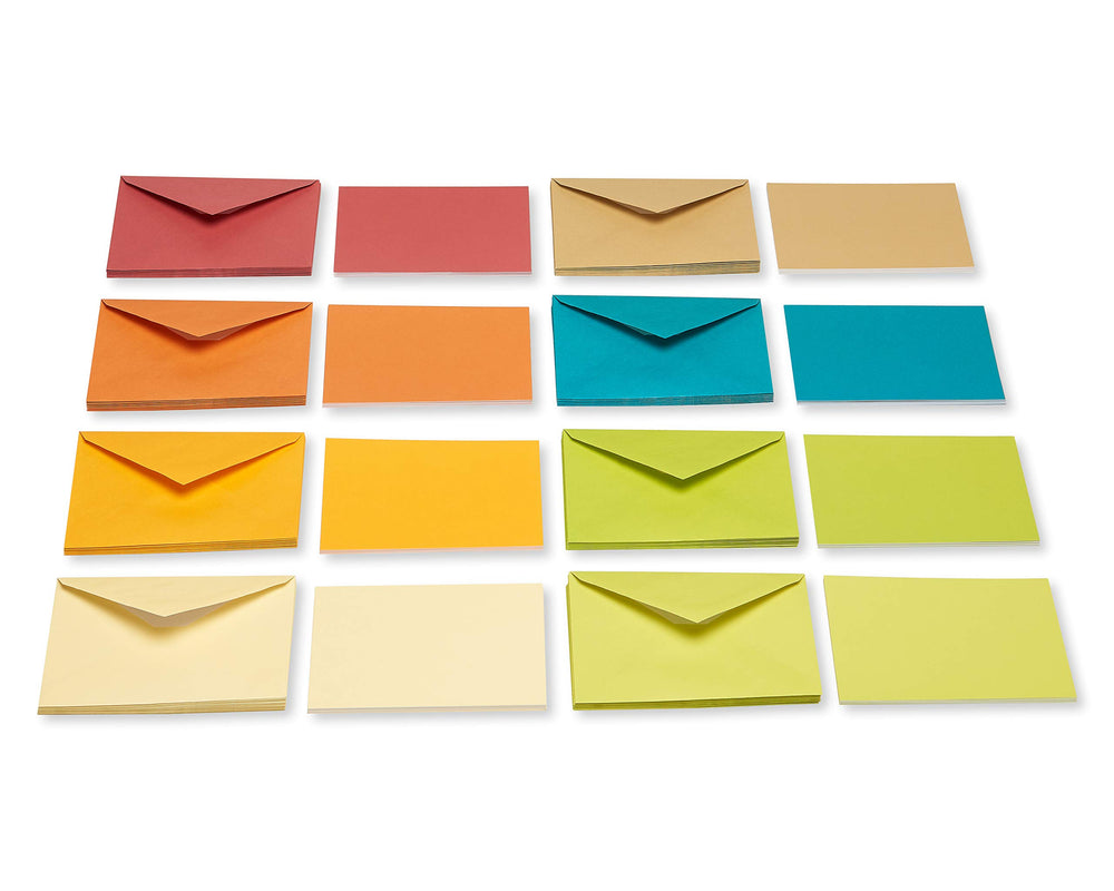 American Greetings detalle de textura de papel sin recubrimiento, superficie ideal para escribir