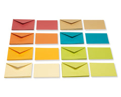 American Greetings detalle de textura de papel sin recubrimiento, superficie ideal para escribir