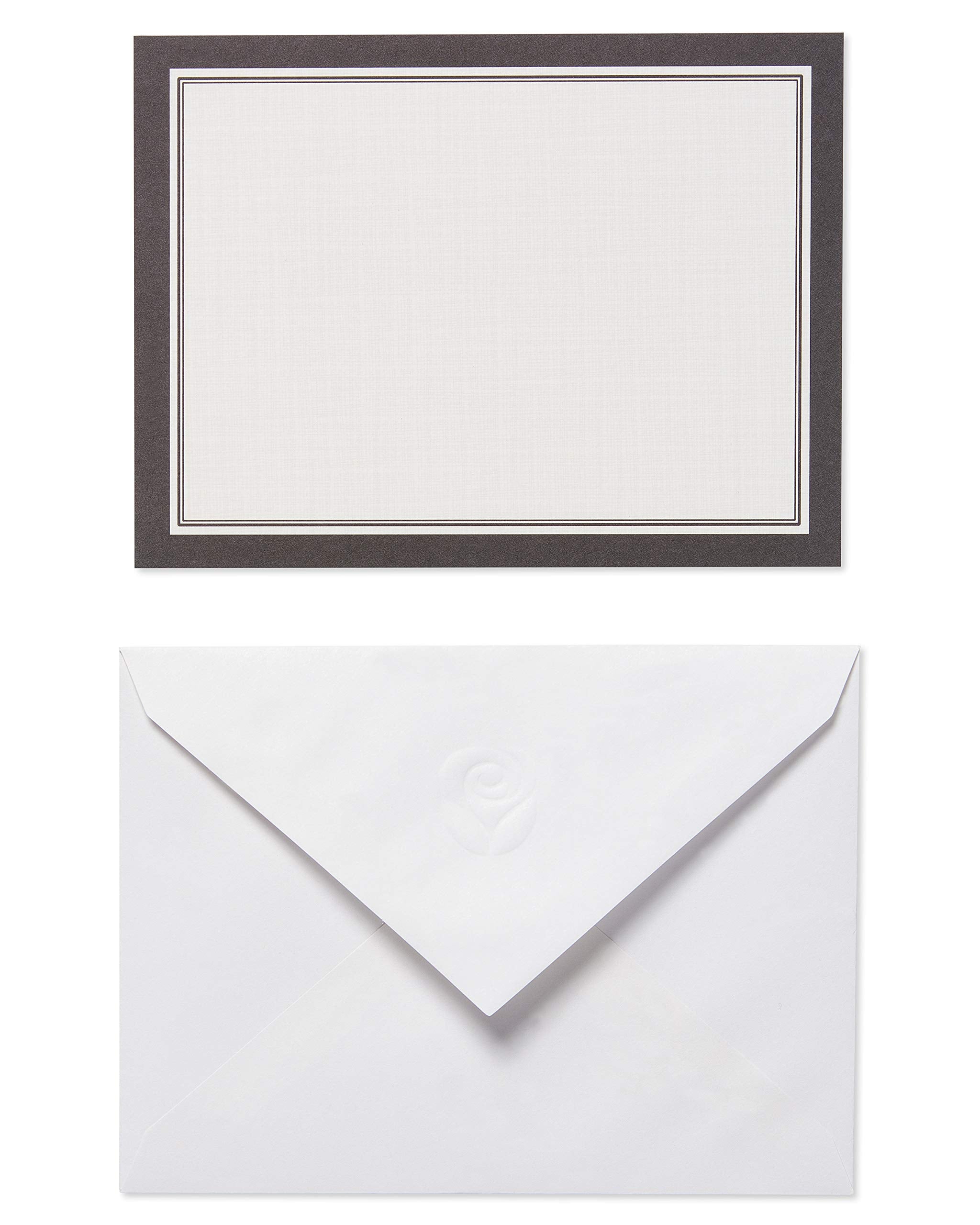 American Greetings vista frontal de caja damasco, elegante y lista para regalar