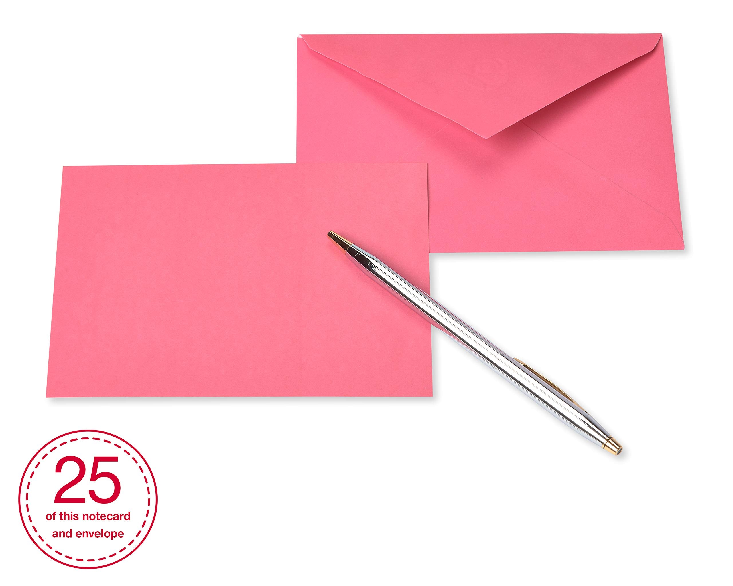 American Greetings sobre y tarjeta a juego, combinación elegante y coherente para notas