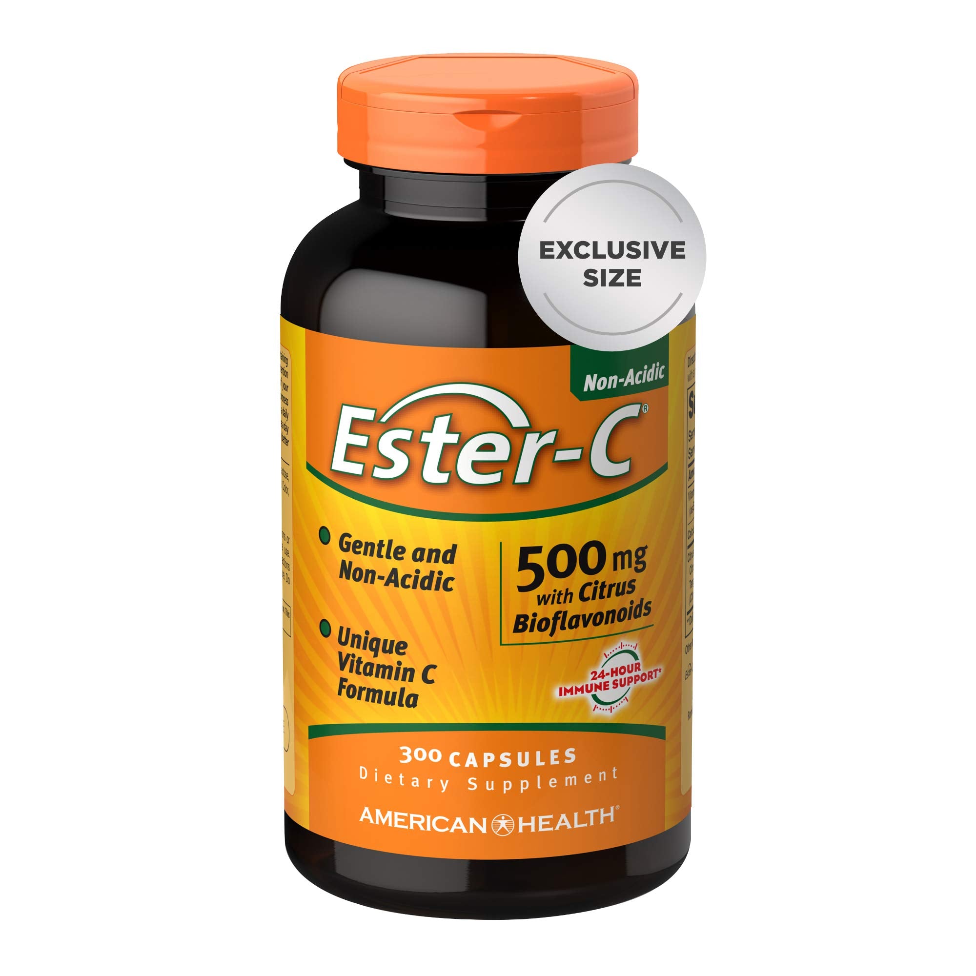 American Health Ester-C frontal mostrando etiqueta y beneficios