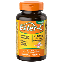 American Health frasco frontal mostrando etiqueta y beneficio suave digestivo