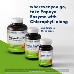 American Health persona tomando tableta tras comida para comodidad