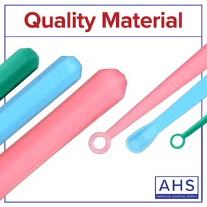 AMERICAN HOSPITAL SUPPLY caja abierta mostrando varias curetas desechables