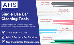 AMERICAN HOSPITAL SUPPLY empaques individuales listos para transporte higiénico