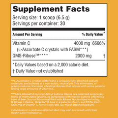 American Nutriceuticals polvo añadido a batido, mezcla sin sabor