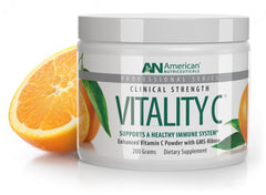 American Nutriceuticals envase frontal, muestra producto confiable