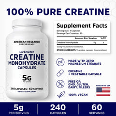 American Research Supplements polvo micronizado cerca para mejor disolución