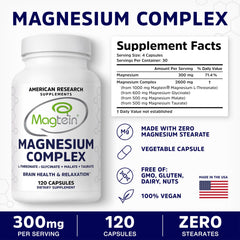 American Research Supplements cápsulas en mano para ilustrar tamaño y uso diario práctico
