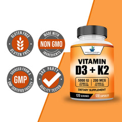 close up cápsula resaltando vitamina K2 MK‑7 y absorción mejorada
