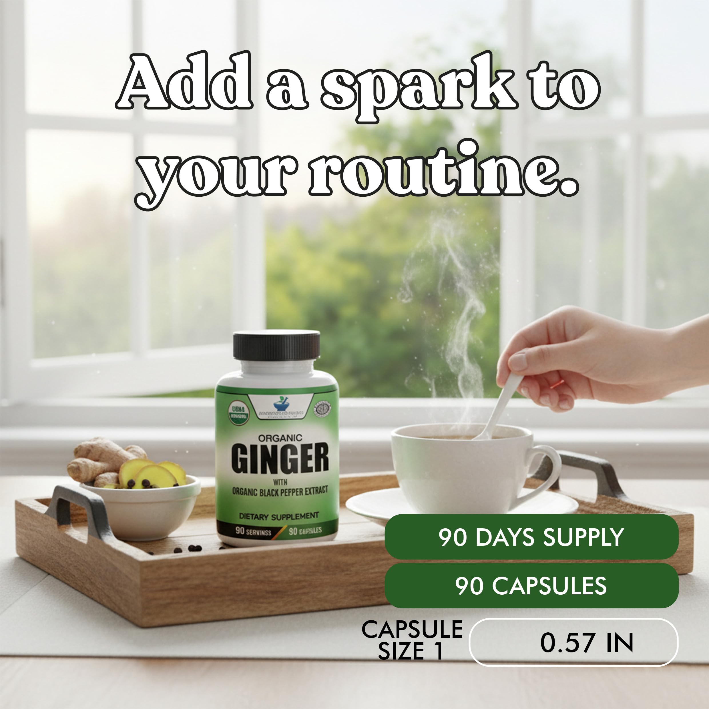American Standard Supplements persona tomando cápsula, conveniencia diaria