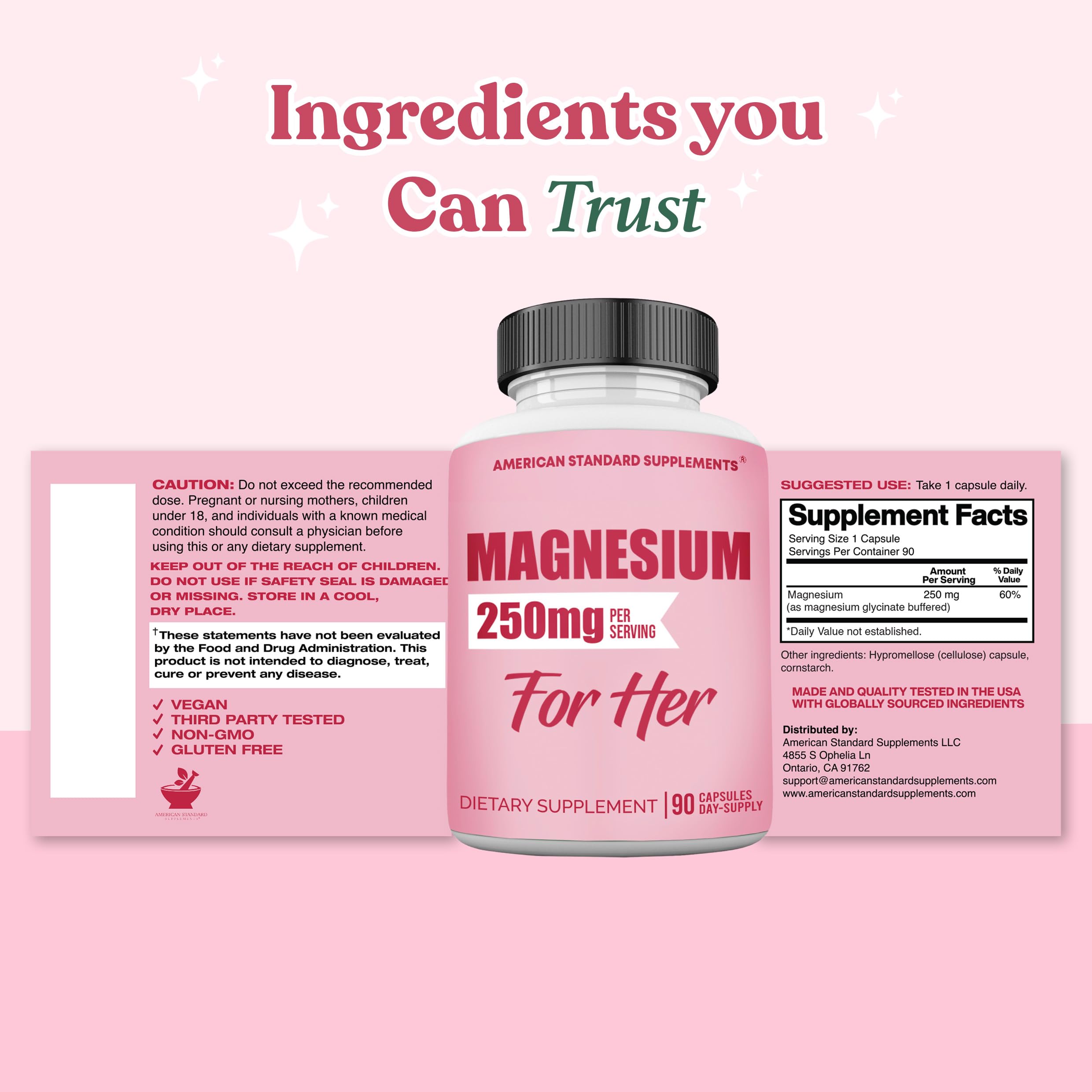 American Standard Supplements producto en contexto de estilo de vida femenino y rutina diaria