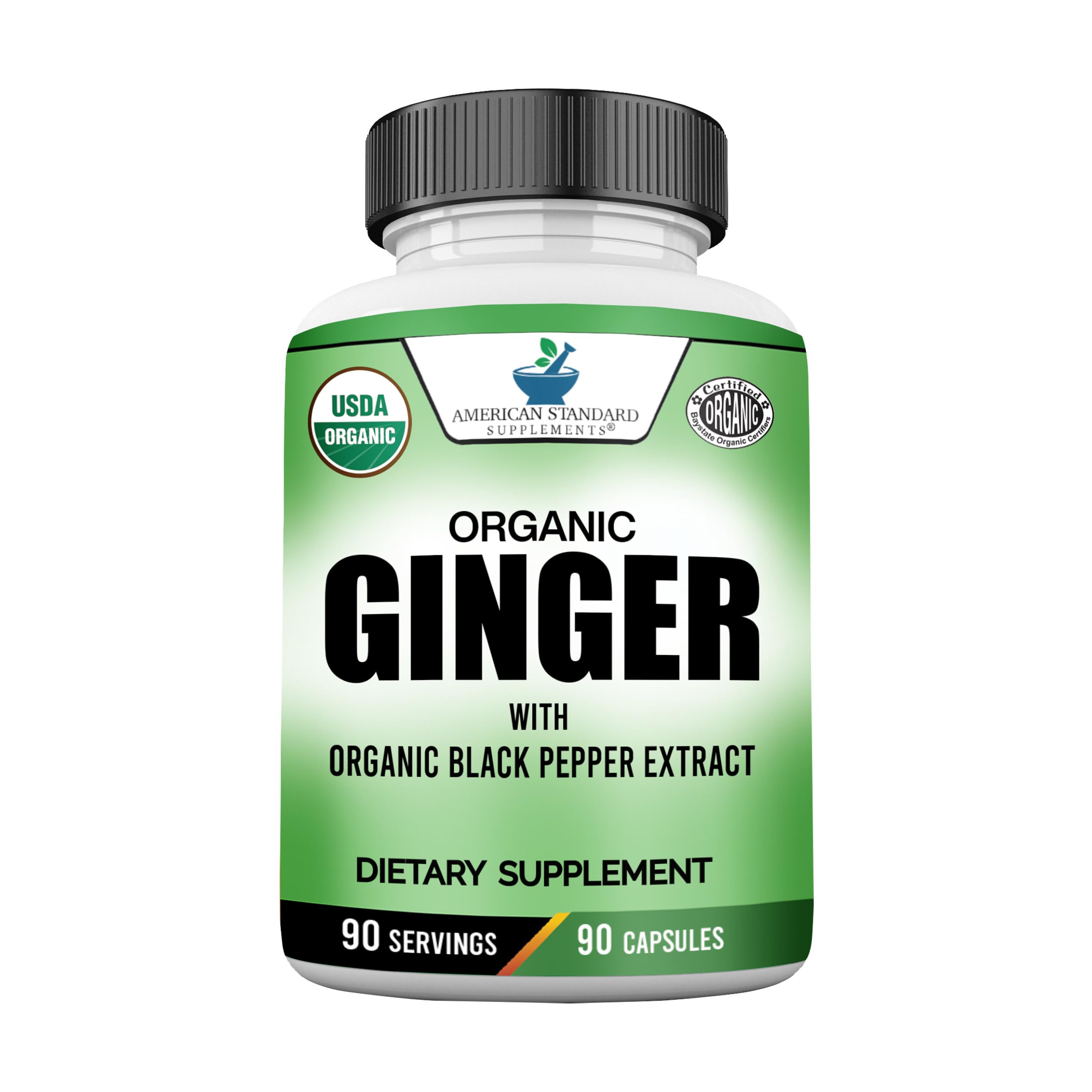American Standard Supplements frasco frontal mostrando diseño y cantidad