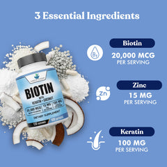 American Standard Supplements polvo de coco en primer plano como ingrediente