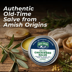 Amish Origins ingredientes secos como hierbas usados en la fórmula natural