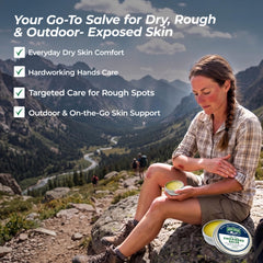 Amish Origins aplicación en mano demostrando uso seguro y cobertura