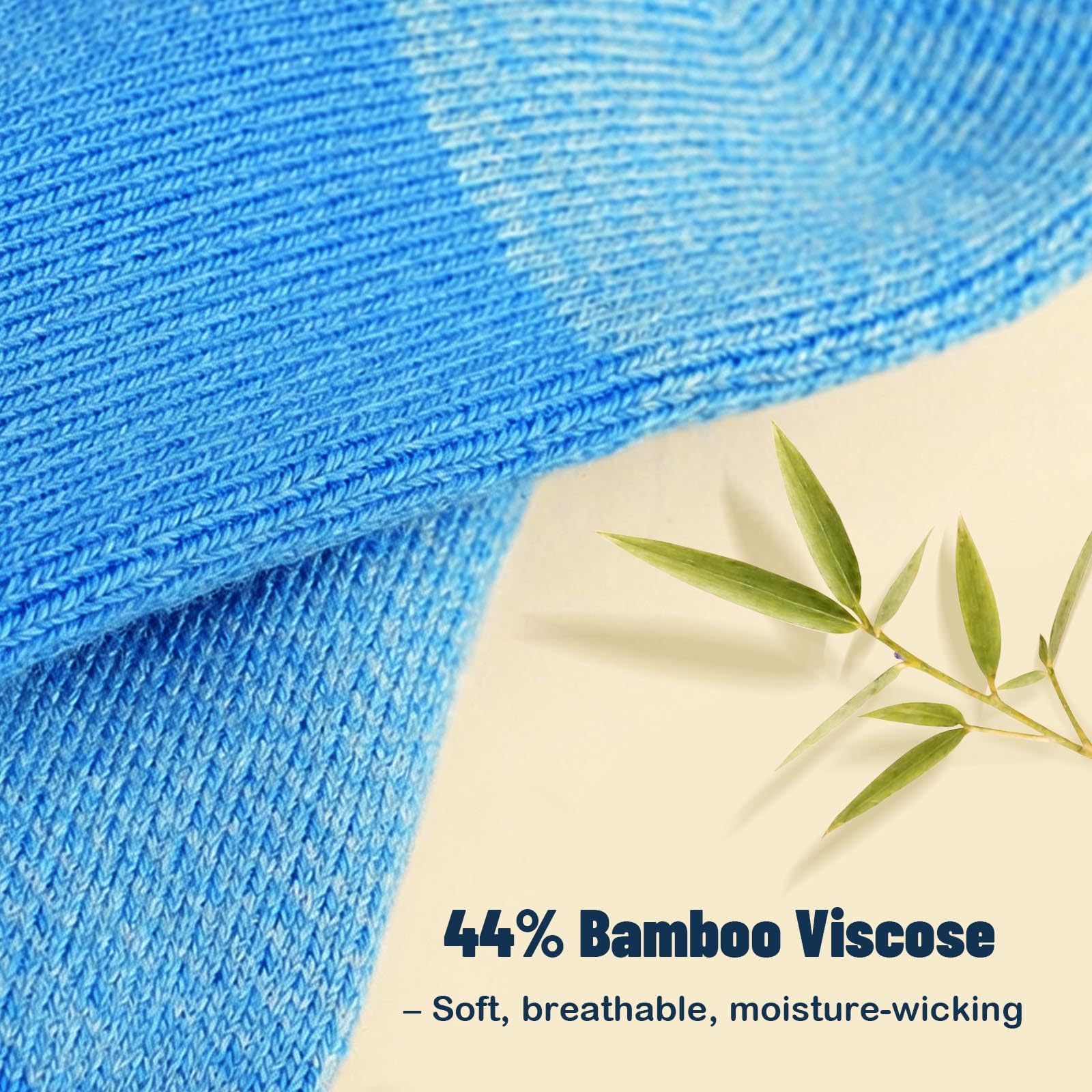 AMITOFO primer plano de la textura de viscosa de bambú cómoda