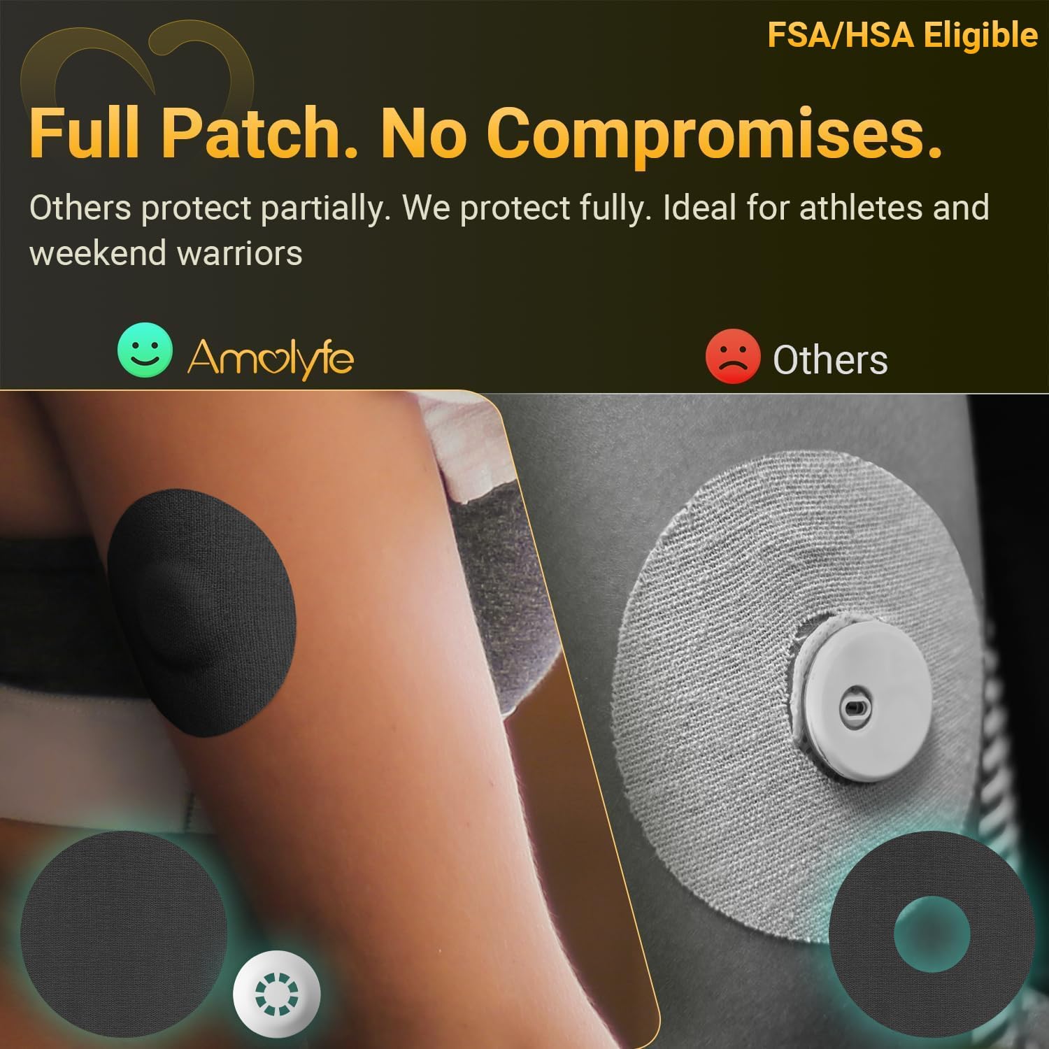 Amolyfe primer plano textura y borde duro para absorción de impactos