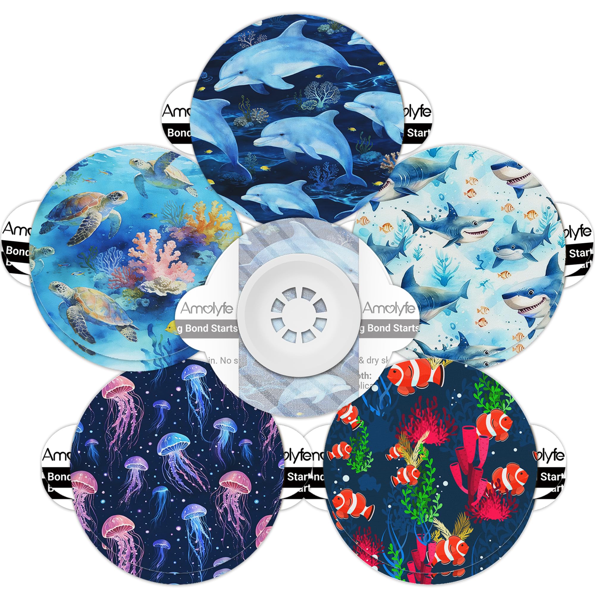 Amolyfe empaque frontal Shark mostrando pack de 10 y protección confiable