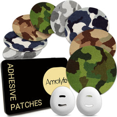 Amolyfe parche frontal camuflaje mostrando cobertura total y seguridad