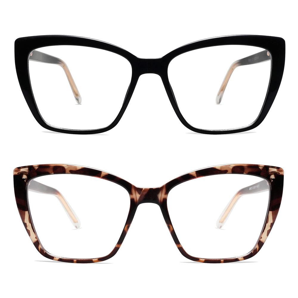 AMOMOMA gafas sostenidas en mano mostrando tamaño real, fácil transporte
