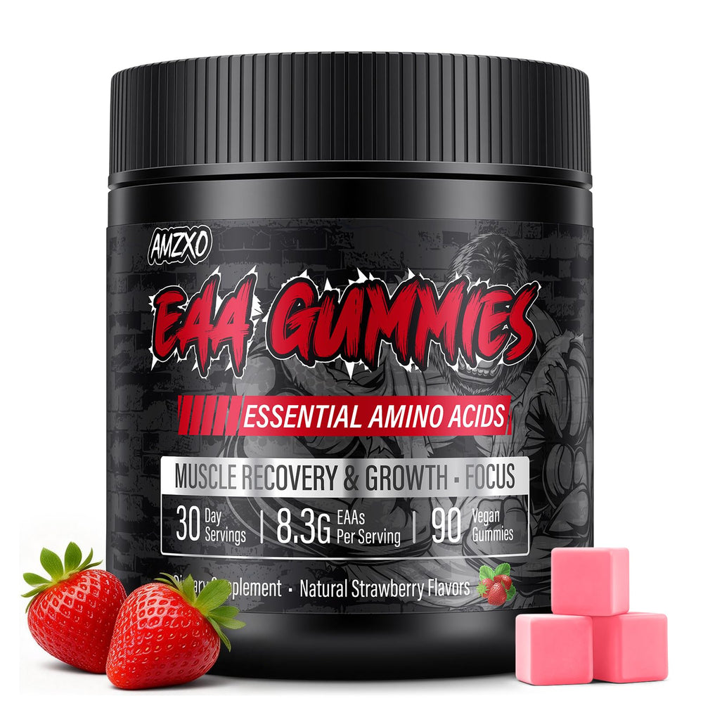 AMZXO empaque frontal de gomitas fresa, práctico para llevar