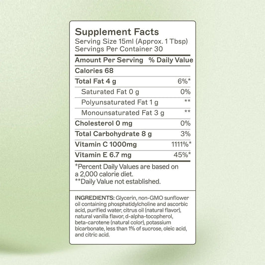 Amy Myers MD Liposomal Curcumin dropper portion ready for daily use supporting wellness