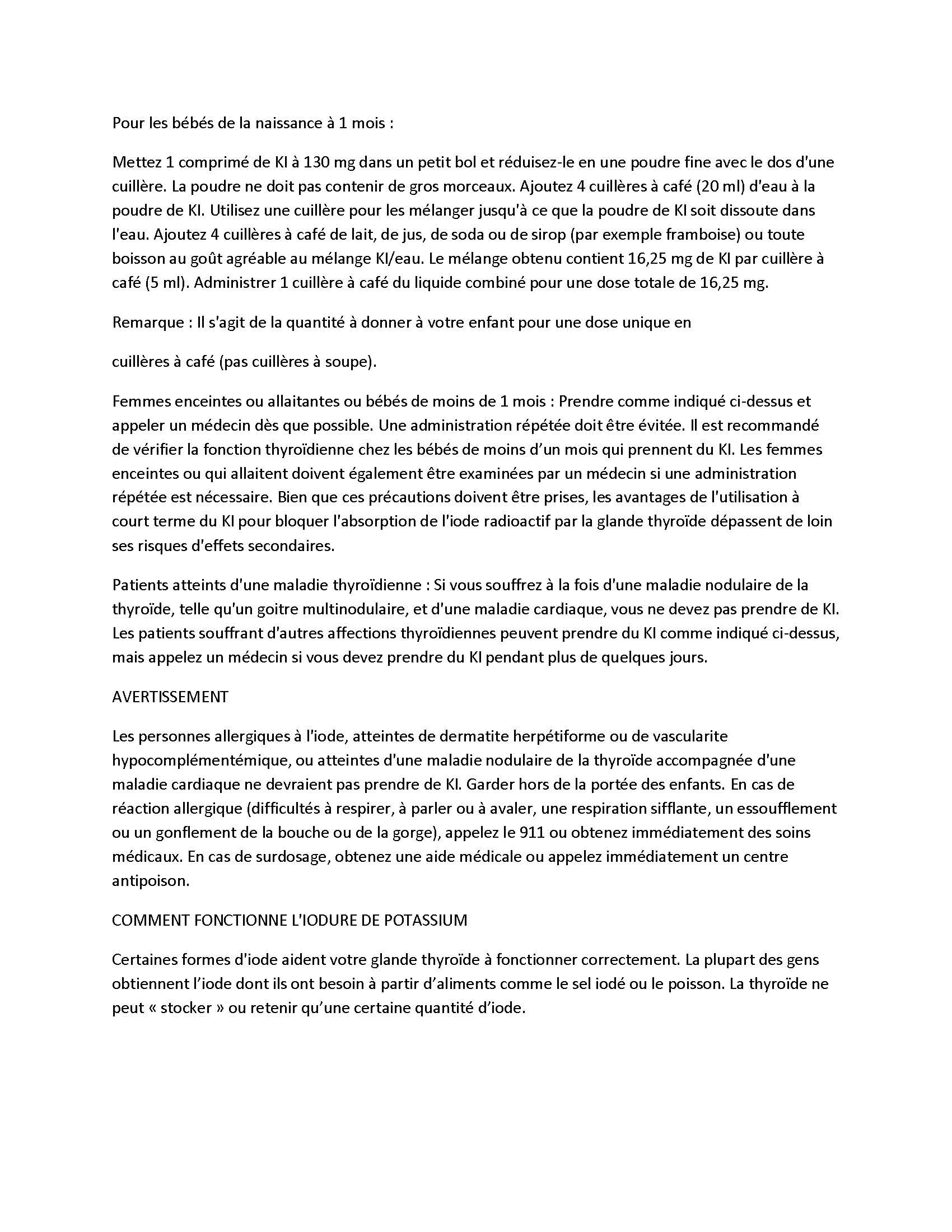 ANBEX IOSAT etiqueta con instrucciones claras y advertencias visibles