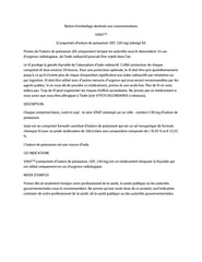 ANBEX IOSAT tabletas masticables 130 mg que facilitan la administración rápida