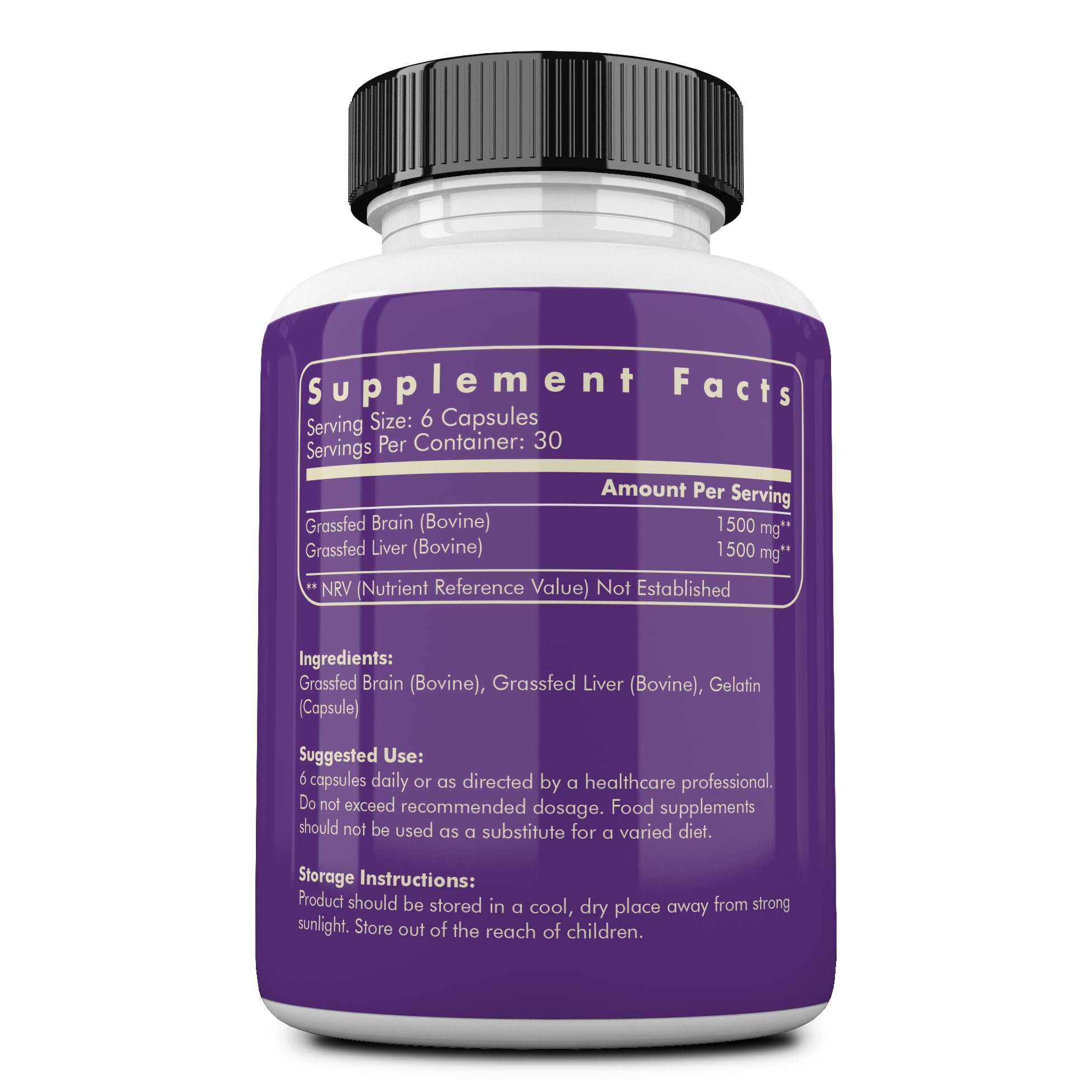 Ancestral Supplements cápsulas color y textura que facilitan la ingesta