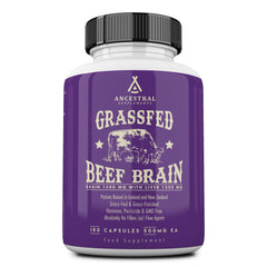 Ancestral Supplements envase frontal mostrando beneficios y aspecto profesional