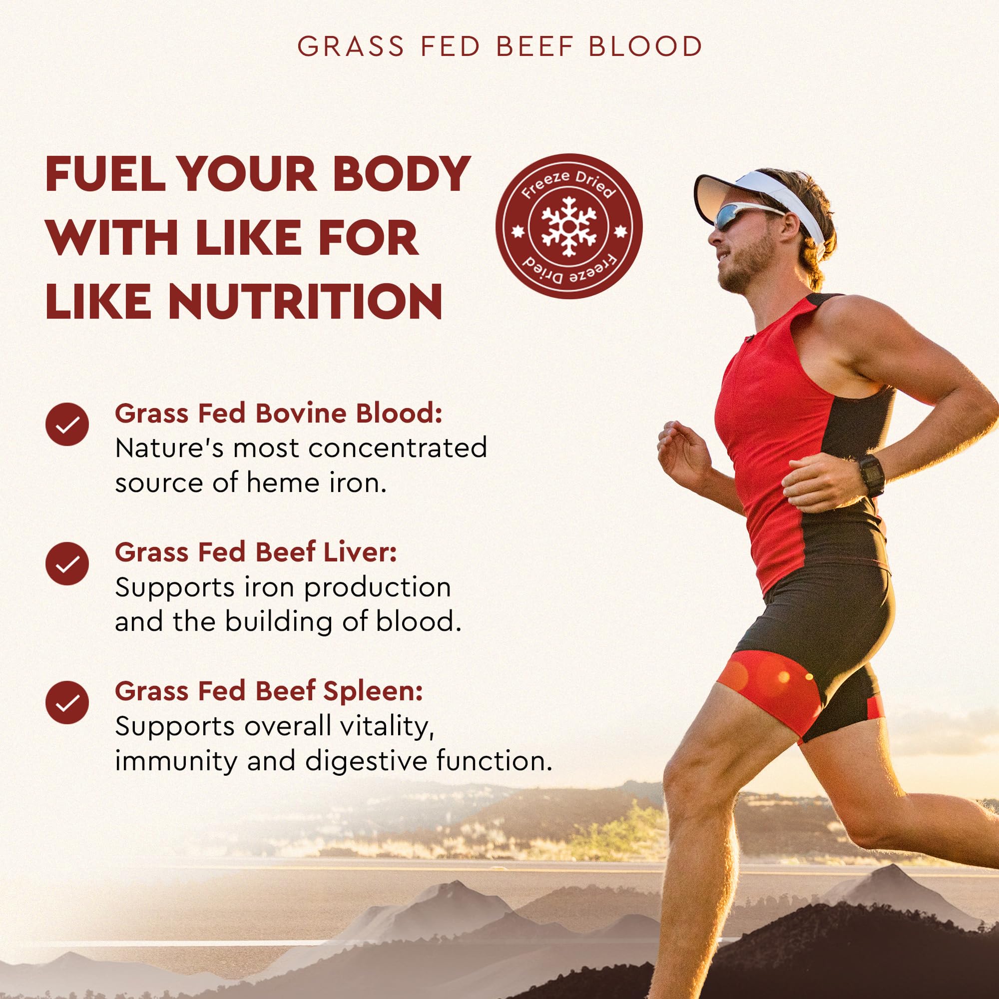 Ancestral Supplements etiqueta nutricional que indica ingredientes y dosis
